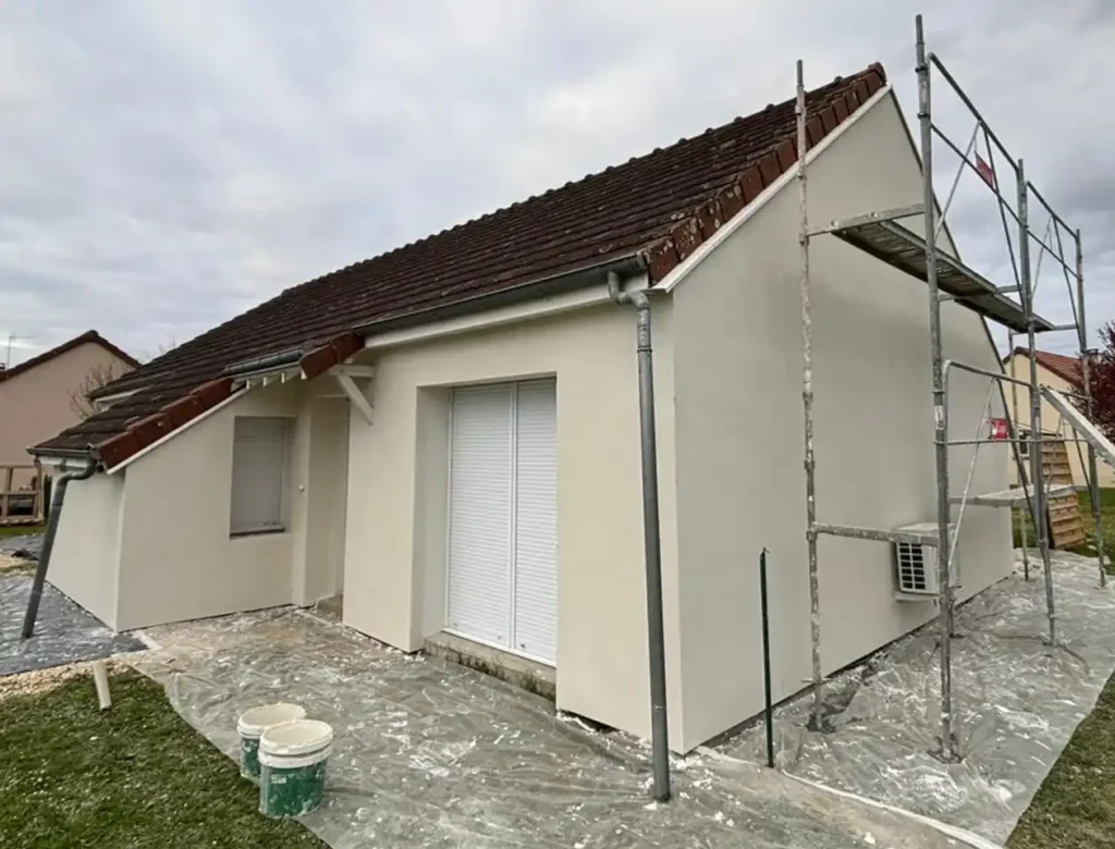 ITE pavillon avec garage - APRES (3) ITE pavillon avec garage - APRES (3)